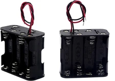 (Pack of 2 8 AA Battery Holder, 12v 8 Holder... 