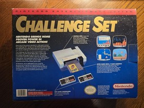 No Reserve! Nintendo NES Console Challenge Set Original Box & Super Mario 3!