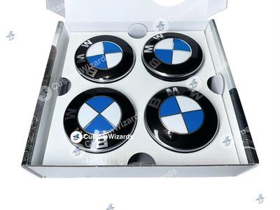 4pcs Wheel Center Emblem Caps for BMW Sport 68mm