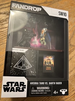 FANDROP STAR WARS SW10 AHSOKA TANO VS. DARTH VADER BRAND NEW FACTORY SEALED