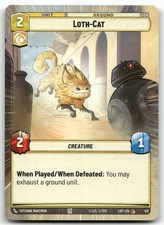 Loth-Cat (Hyperspace) Star Wars Legends of the Force 471 Common NM