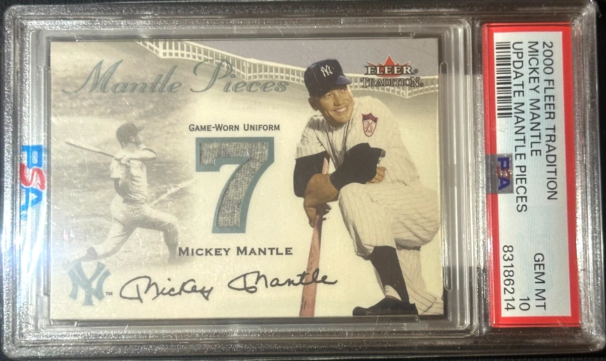 Fleer Mickey Mantle Baseball Sports Trading Cards & Accessories