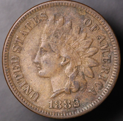1882  INDIAN CENT -FRESH FROM AN OLD COLLECTION - LOT 9890
