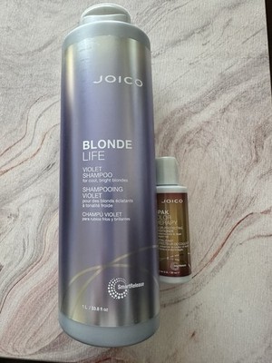 Joico Blonde Life Violet Shampoo Jumbo 33.8 oz NEW + BONUS!
