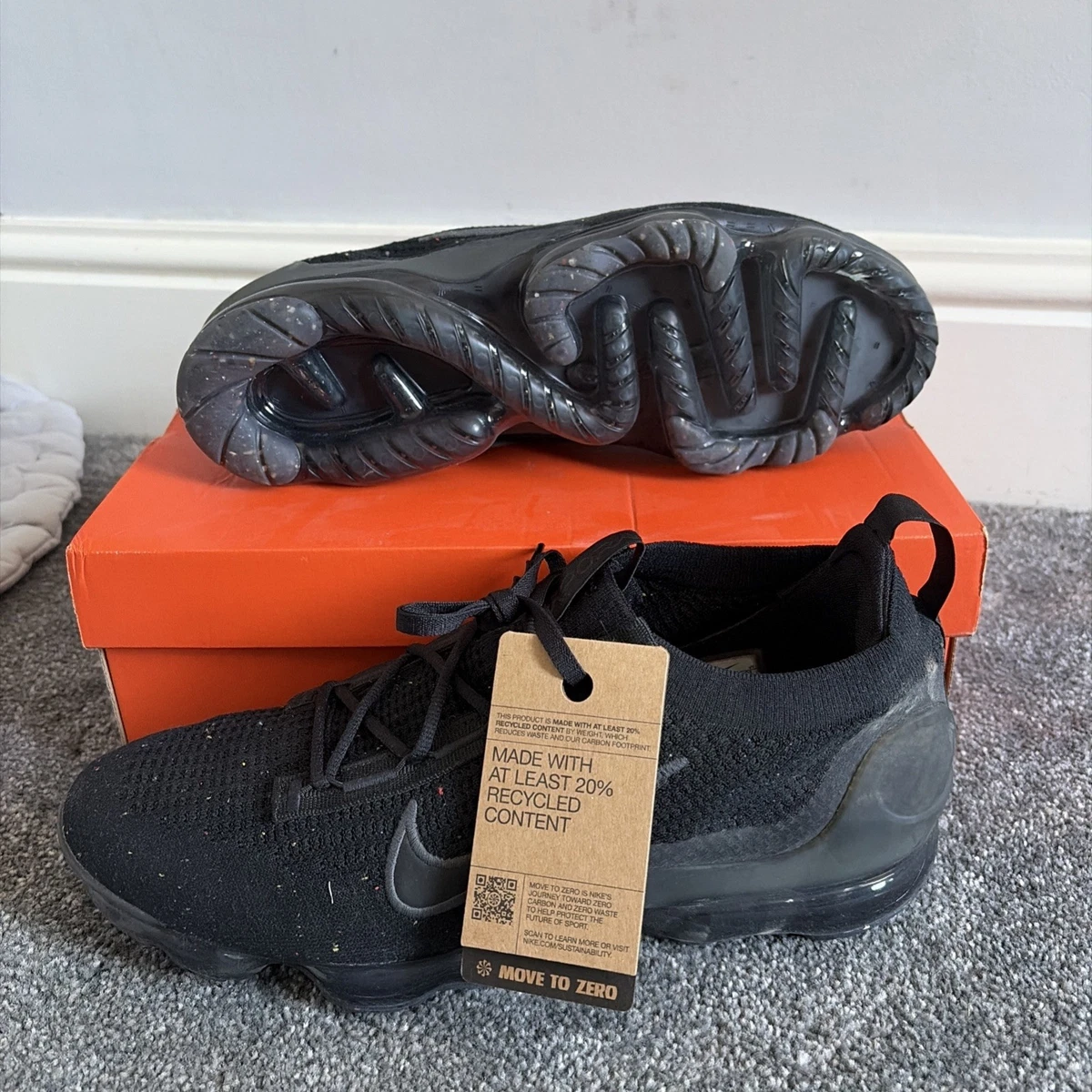 Preços baixos em Nike Air VaporMax Triple Black | eBay