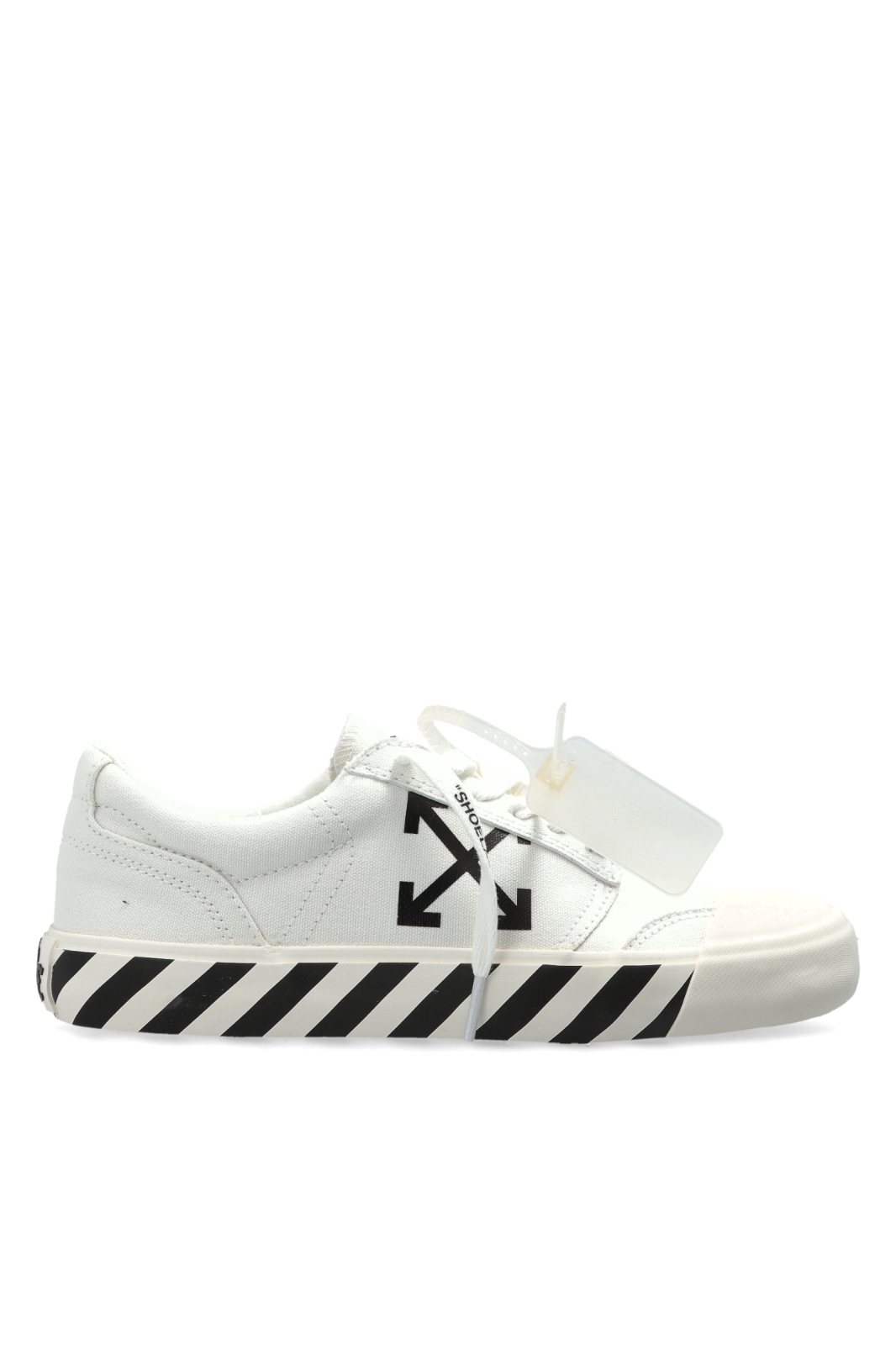 OFF-WHITE Vulcanized Undercut White Sneakers New & Authentic