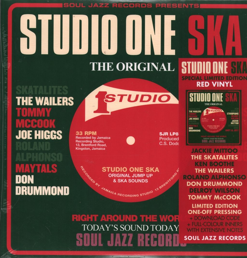 VARIOUS ARTISTS STUDIO ONE SKA DOUBLE LP VINYL Special Limited Editio - PRESALE