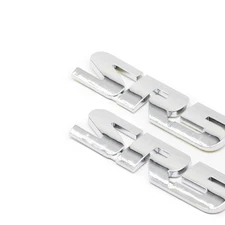 SR5 Trunk/Rear Side Sticker Decal Emblem for Tacoma Tundra 4Runner Silver Truck