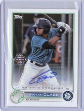 2022 Topps Pro Debut - Autographs #PD-138 - Jonatan Clase - AU - ACL Mariners