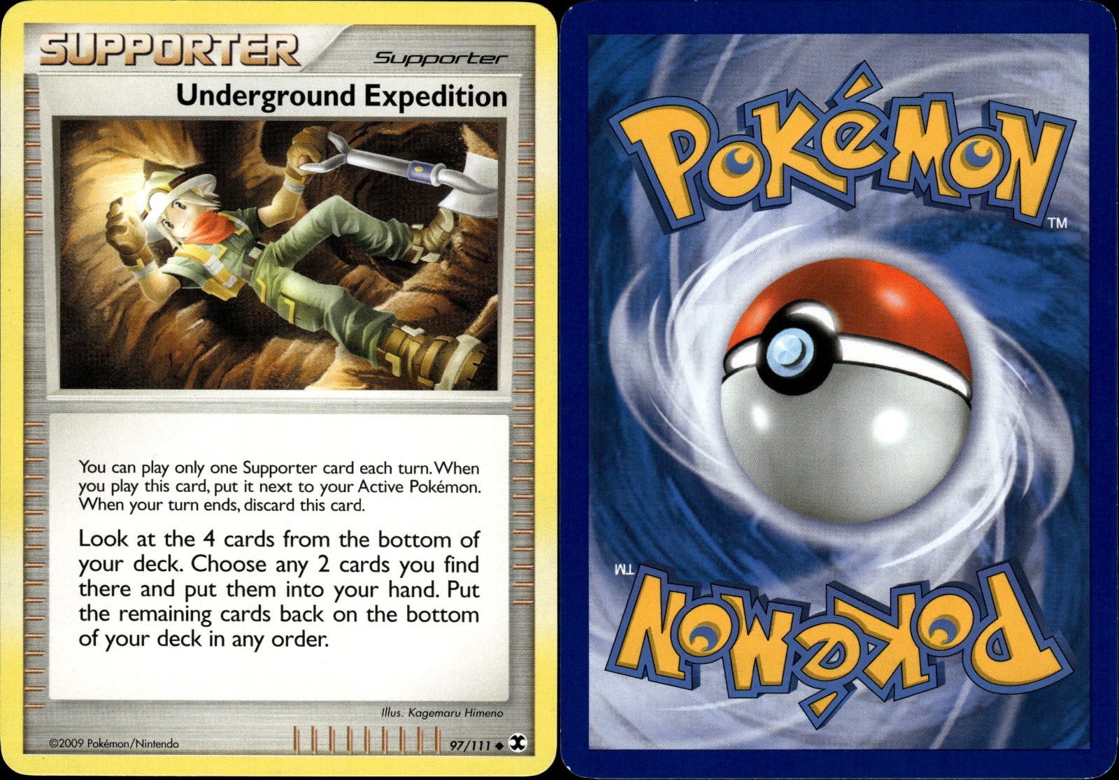 Underground Expedition 97/111 | DP Rising Rivals | Pokemon TCG | ENG | Uncommon