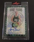 LARRY BIRD 2026 LEAF ST PATRICK’S DAY AUTO CELT PRIDE SHIMMER #2/3 BOSTON RARE