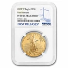 2020-W 1 oz Proof American Gold Eagle PF-70 NGC (FR)