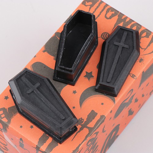 Halloween Treat Coffin Box With Lids Home Decor Miniature Coffin Boxes*A