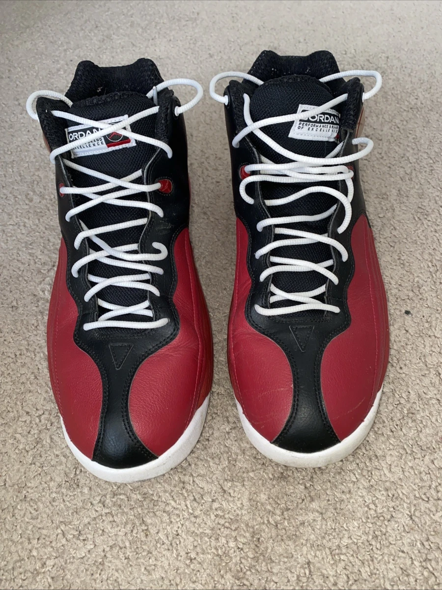 Jordan Jumpman Team 1 High Top Black Red Blue Basketball Shoes Men\'s Size 13 Jordan Jumpman Team 1 Red for Sale | Authenticity Guaranteed  main image 4