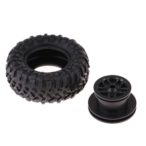 4 Stück RC 1:12 Auto Gummirad Felge & Reifen Reifen für D90 MN90 MN91 - Bild 4 von 9