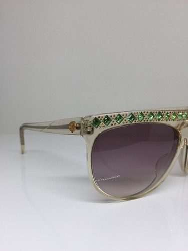 New Vintage Stendhal Venezia S46 Sunglasses Retro with Swarovski Crystals Paris - Picture 5 of 12