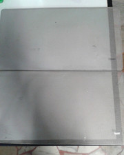 HI-FI VINTAGE 2X GRIGLIE ALLUMINIO CASSE BRAUN L625