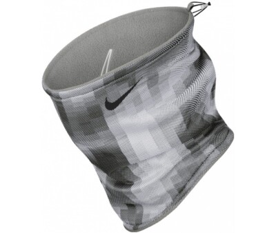 NWT  Unisex Adult Nike Reversible Neck Warmer 2.0 (N1000654-971) Grey Black OSFM