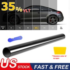 Uncut Roll Window Tint Film 35 Vlt 20 X 10ft Feet Car Home Office Glass Black Uncut Roll Window Tint Film 35 Vlt 20 X 10ft Feet Car Home Office Glass Black