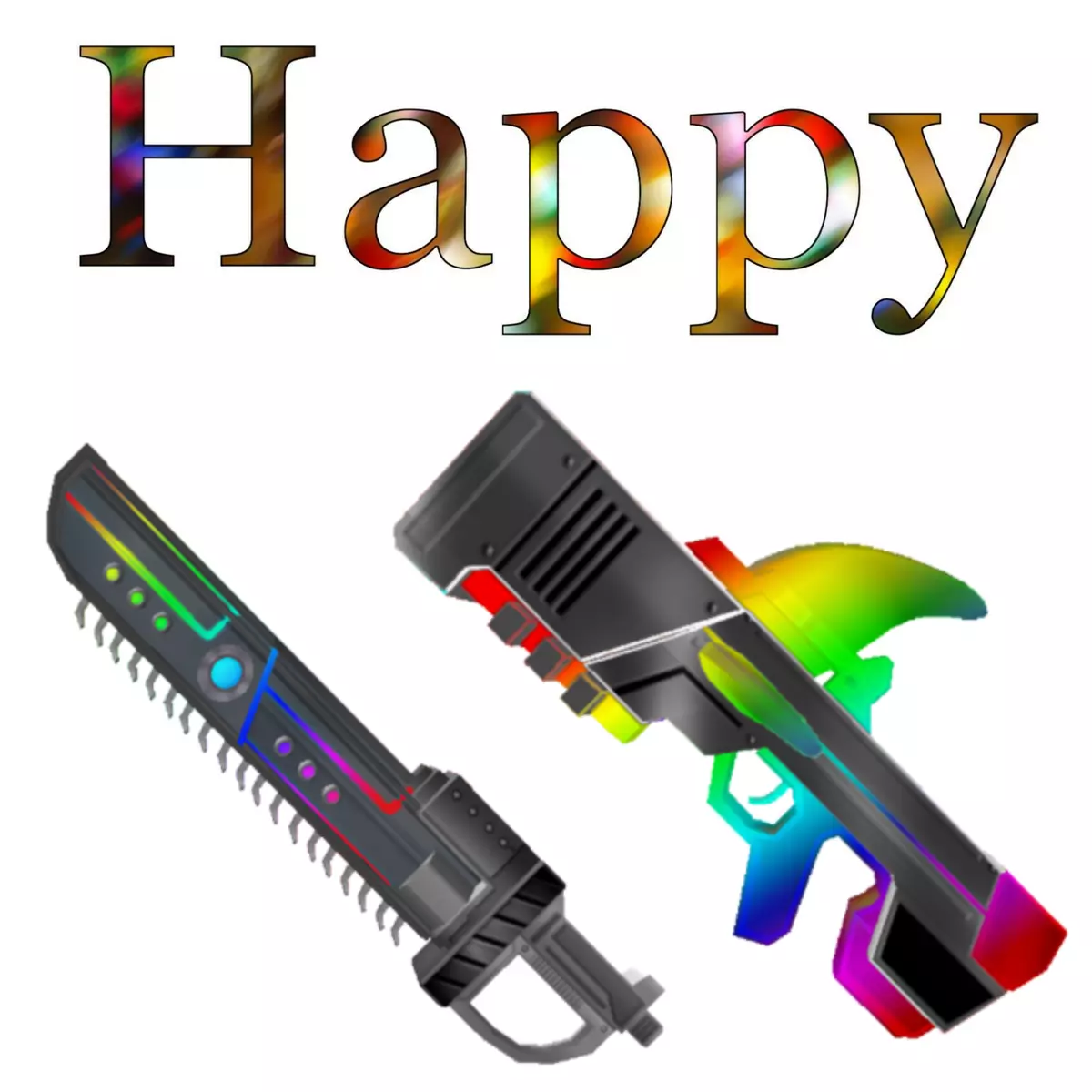 CHROMA SAW & SHARK 🌈💚💙LIGHTNING FAST DELIVERY🌈💚💙MM2 ROBLOX