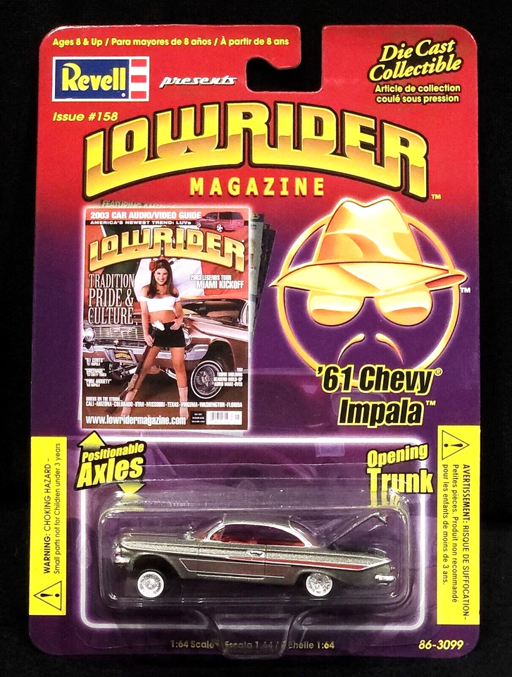Revell 59 1959 61 1961 63 1963 Chevy Impala Lowrider Magazine Chevrolet Cars (3) - Image 3 of 4