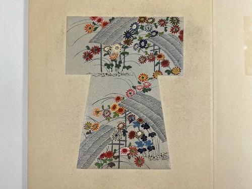 Japanese Woodblock Print Book “Chikusa vol.2” Kimono Pattern Vintage Antique - Picture 6 of 20