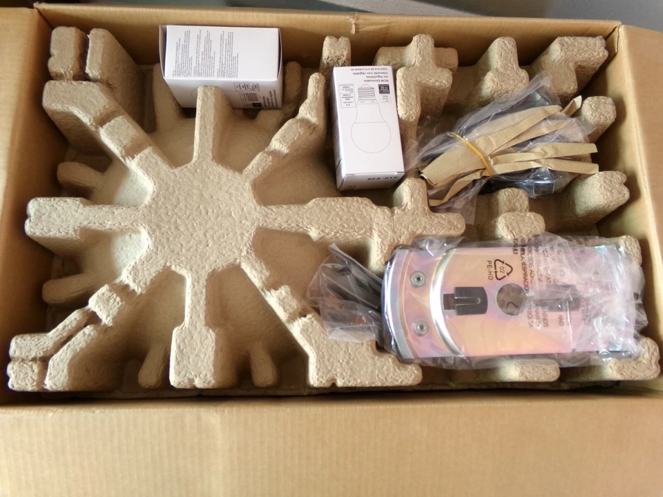 Hampton Bay 52101 Melrose 52 in. Indoor LED Hugger Bronze Dry Rated Ceiling Fan - Image 3 of 4