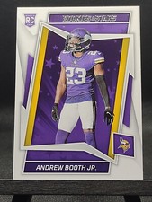 2022 Panini Rookies & Stars ANDREW BOOTH JR RC BASE #190 Minnesota Vikings