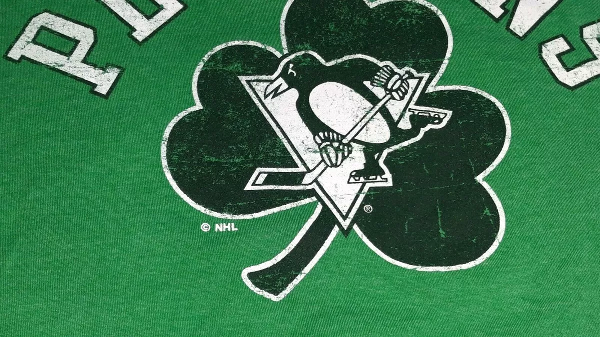 Photo: Penguins Sidney Crosby in Green Jersey on St. Patrick's Day