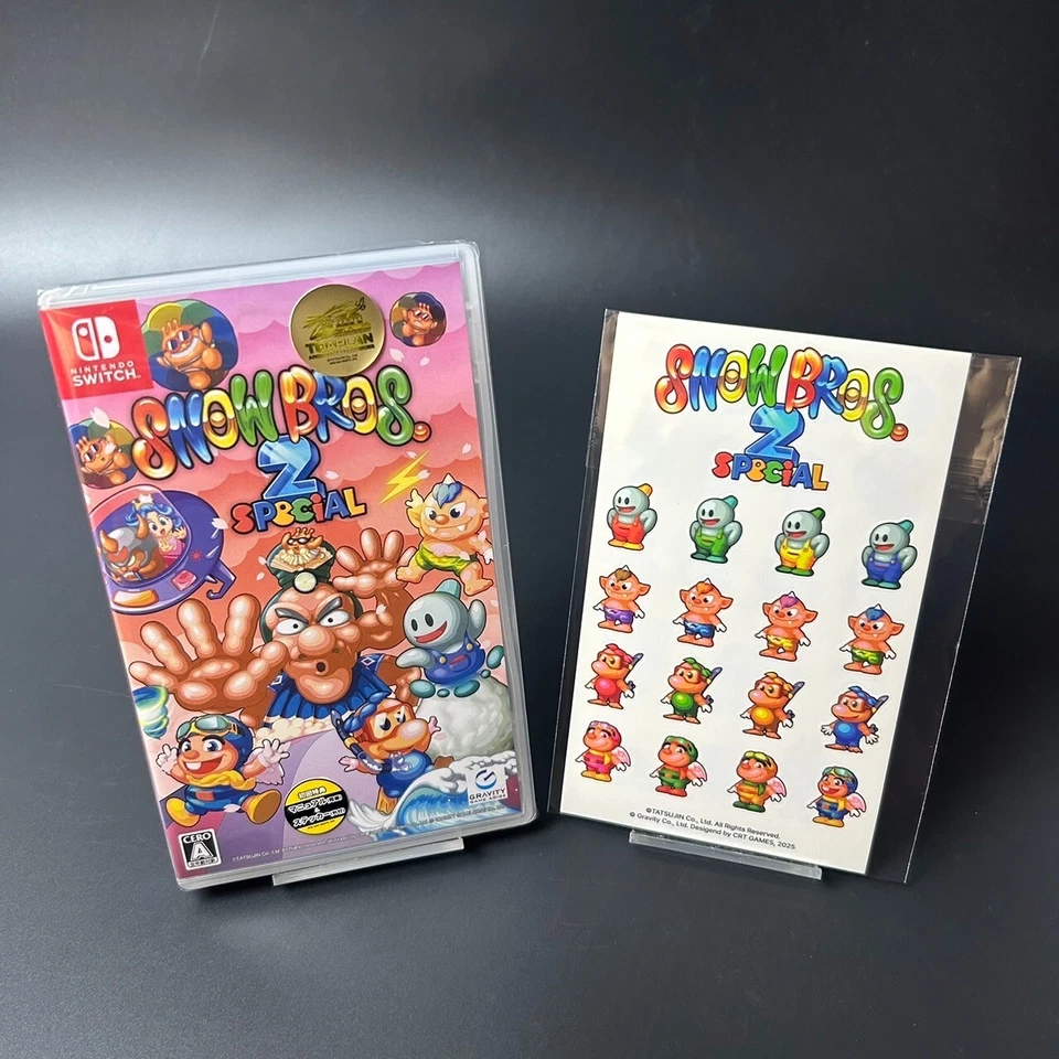 SNOW BROS. 2 SPECIAL Nintendo Switch Software from Japan 2025 Sealed New - Image 3 of 4