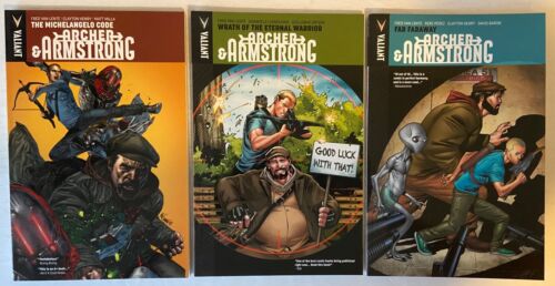 ARCHER & ARMSTRONG TPB 1 2 3 Van Lente Henry Lupacchino Suayan Valiant 2012 2013 - Foto 1 di 2