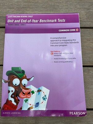 **TEACHER MANUAL!**---Pearson Unit and end of year Benchmark Tests 3rd Grade