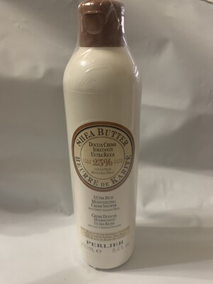 Perlier Shea Butter wirh Sweet Almond Milk Bath Cream 8.4 oz New & Sealed LAST