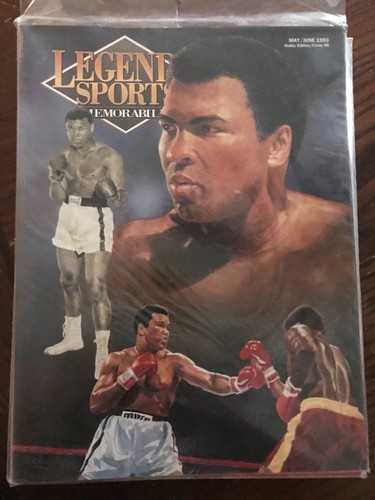 LEGEND SPORTS MEMORABILIA MAGAZINE Muhammad AlI Cover 46 1993 May June - Picture 2 of 2
