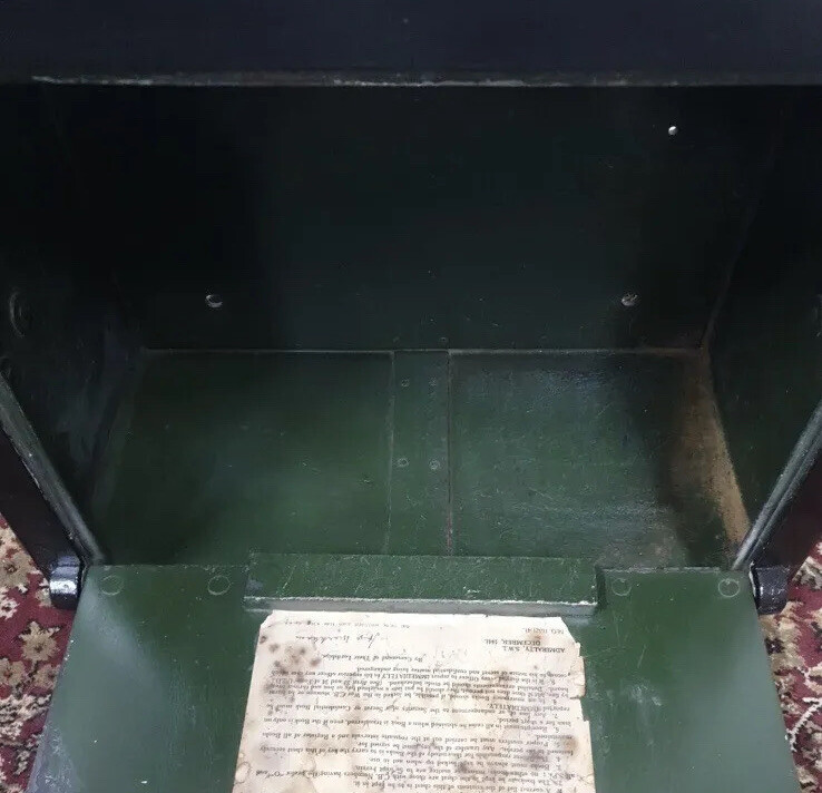 VINTAGE RESTORED JAMES GIBBONS WOLVERHAMPTON SAFE WITH 1 KEY eBay