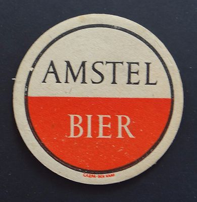 Antique AMSTEL BEER Carpa Den Haag beer mug 2 beer mug 