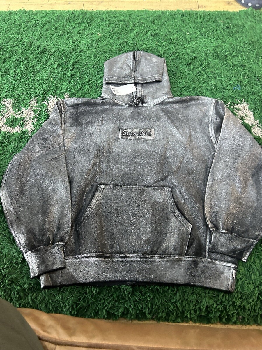 Size XL- SUPREME/MM6 MAISON MARGIELA FOIL BOX LOGO HOODED Size XL- SUPREME/MM6 MAISON MARGIELA FOIL BOX LOGO HOODED