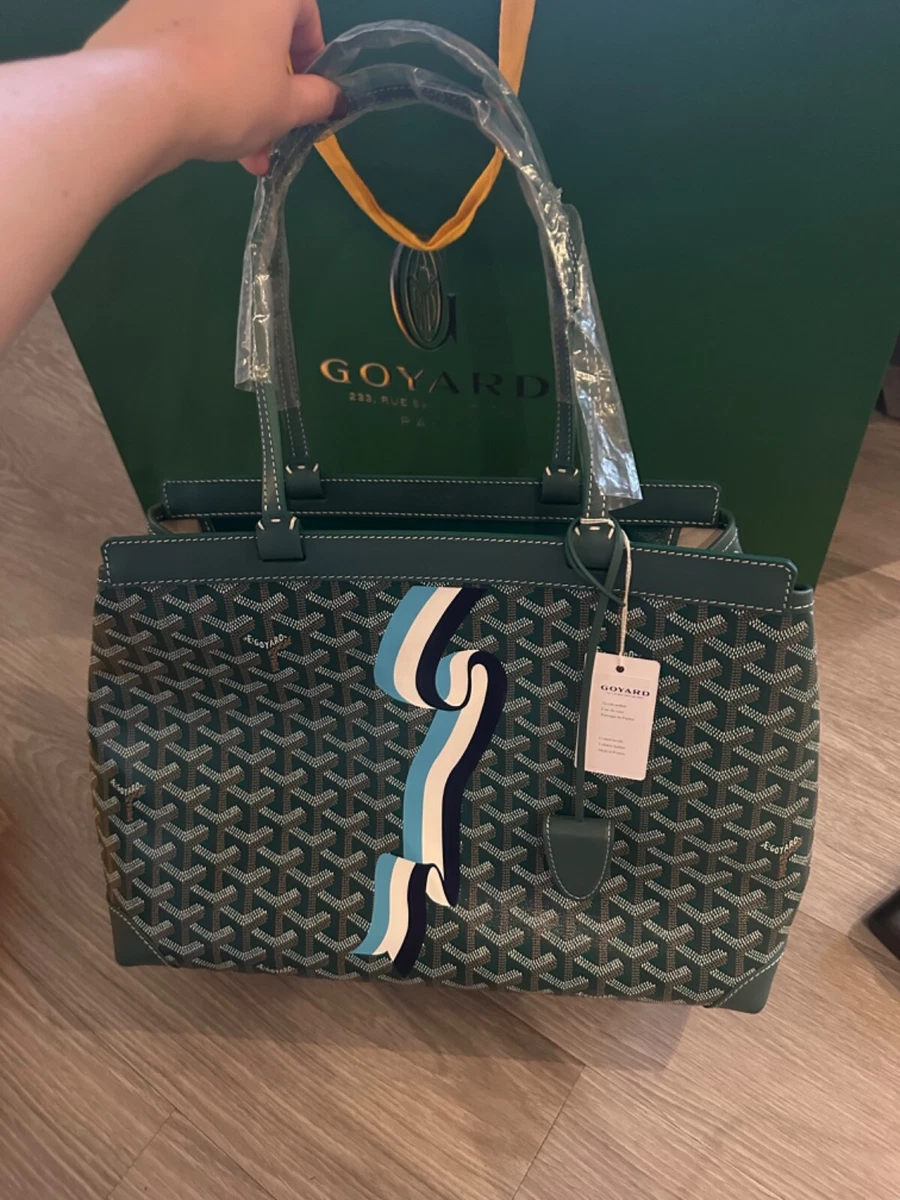 Goyard Bag Sac Bellchasse Bag Green eBay