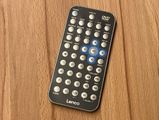Pilot zdalnego sterowania Lenco szary/srebrny jak nowy