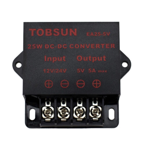 DC-DC Step Down Converter 12V/ 24V to 5V 5A Transformer Power Regulator Module - Picture 4 of 6