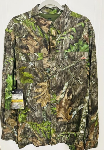 Knife & Mossy Oak Obsession Mens 1-large 1-XL 1-2XL Vented Camo NWT - Picture 4 of 12
