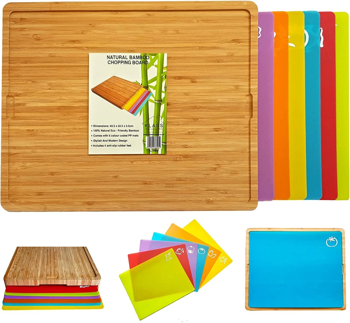 Extra Thick Flexible Cutting Boards for Kitchen - Cutting Mats for