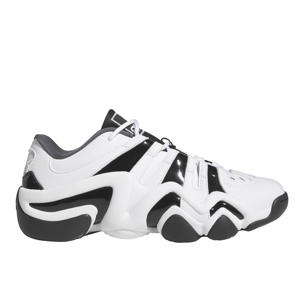 adidas Crazy 8 Low Lace Up  Mens White Sneakers Casual Shoes IG2032-A