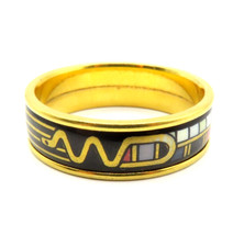 DESIGNER Michaela Frey Freywille Ring Gold Em...