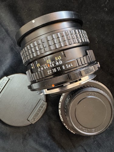 SMC Pentax 67 45mm f/4 + Pentax 645 Adapter (medium format) - Foto 6 di 10
