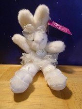 RUSS Ophella Little Tutu Bunny Ballerina 8  Plush Toy Cream White w/Tags VGUC