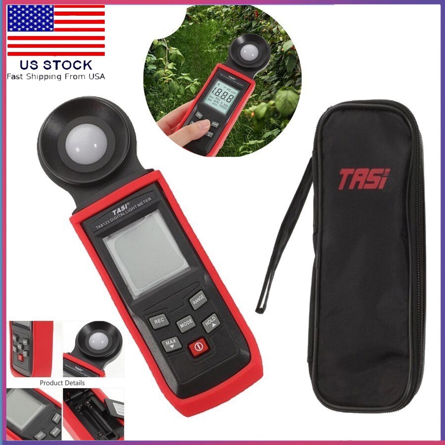 Meter Portable Meter For Led Grow Light Recording Light Meter Gauge Us