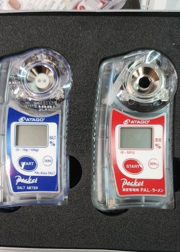 ATAGO POCKET RAMEN MEISTER SET 4495 PAL-Ramen/4101 PAL-Easy Salt Meter