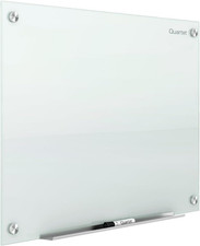 Whiteboard, Glass Dry Erase Board, Magnetic, 6' X 4', Infinity Frameless Mountin