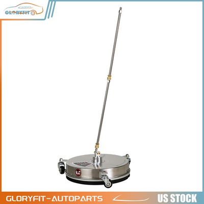 #ad 15quot; Pressure Washer Surface Cleaner 4000 PSI with 2 Extension Wands 3 Wheels $73.54